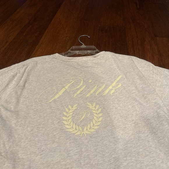 XL PINK Victoria's Secret Light Beige Tee - Picture 2 of 6